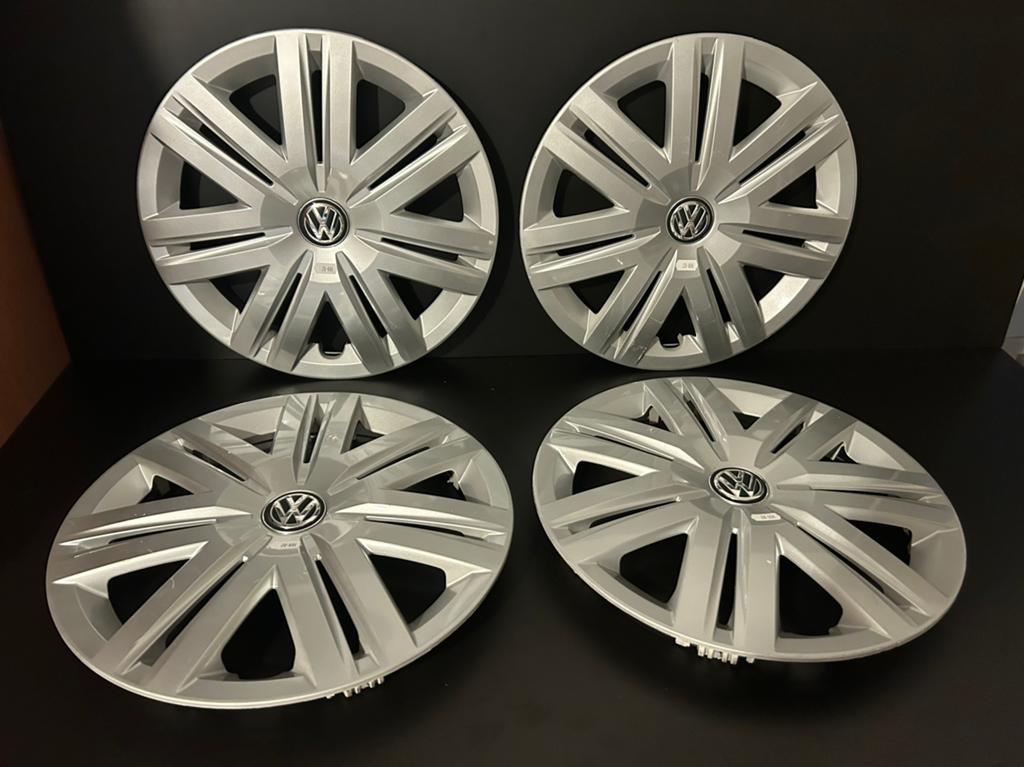 4 enjoliveurs d’origine vw polo 14", Autos : Divers, Enjoliveurs, Enlèvement ou Envoi, Comme neuf