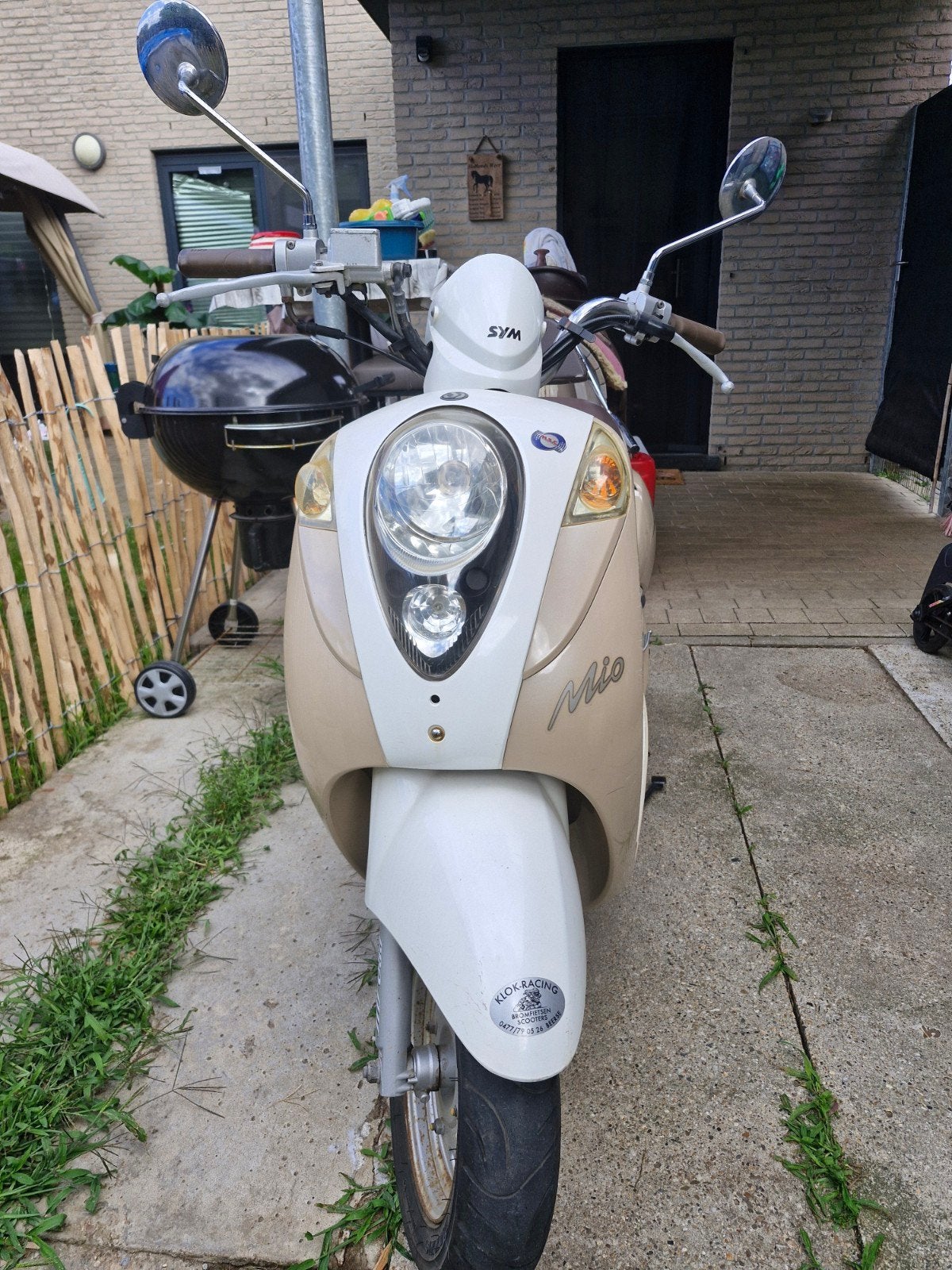 scooter Sym Mio 50, Fietsen en Brommers, Scooters | SYM, 49 cc, Klasse B (45 km/u), Benzine, Ophalen