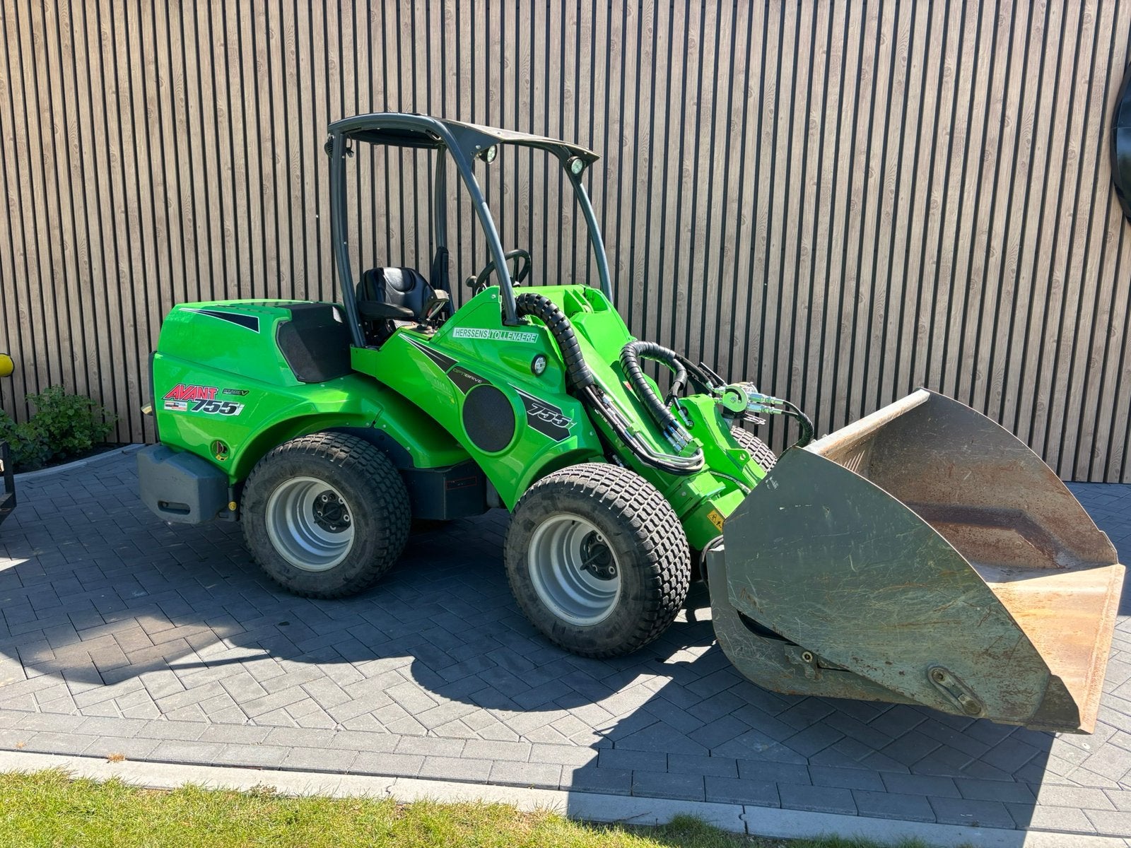 Avant 755I TDL (bj2021) NIEUWSTAAT 321uur, Enlèvement, Chargeuse sur pneus ou Chouleur