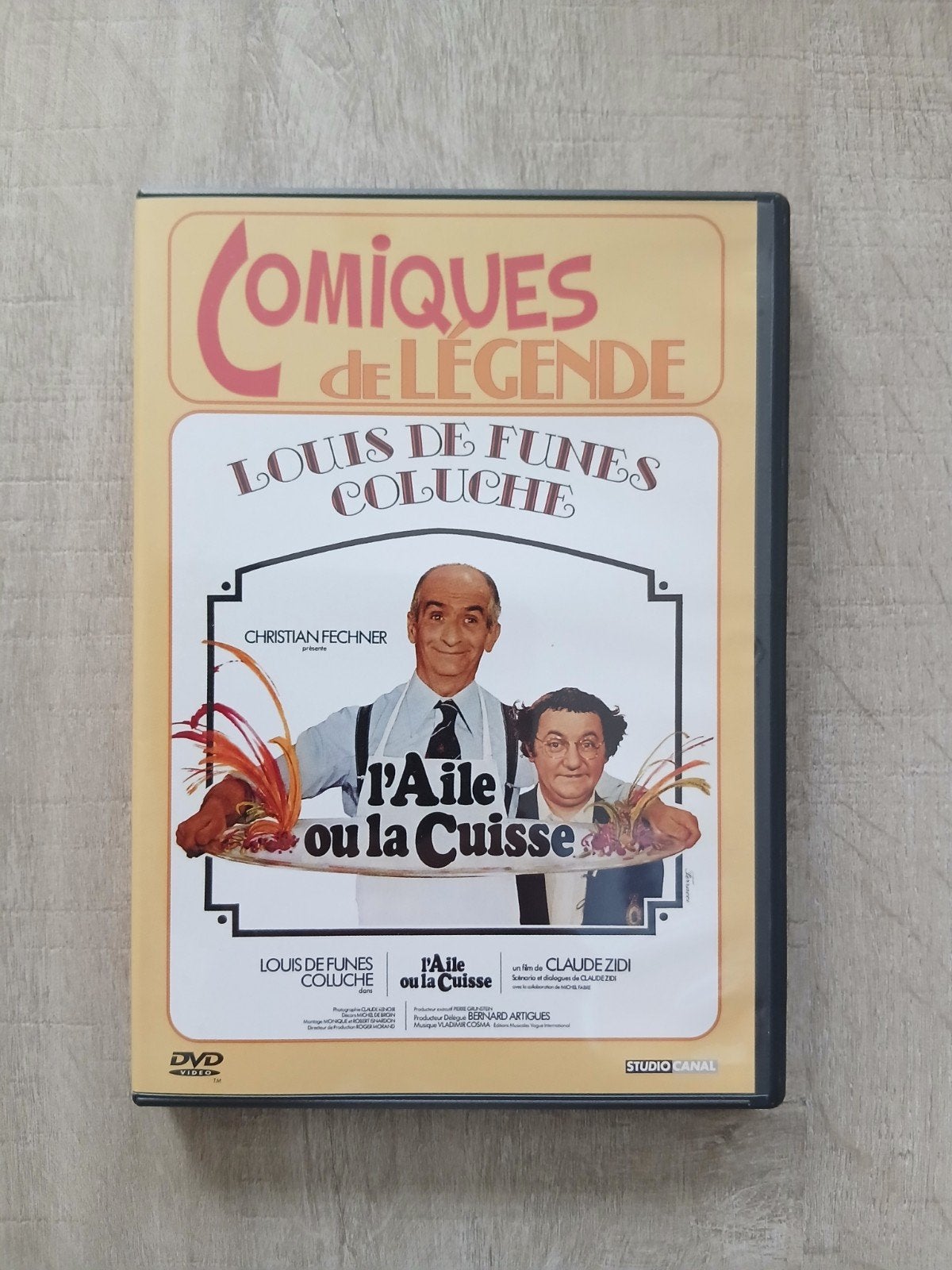 l'aile ou la cuisse (De funes- Coluche) Dvd, Enlèvement ou Envoi