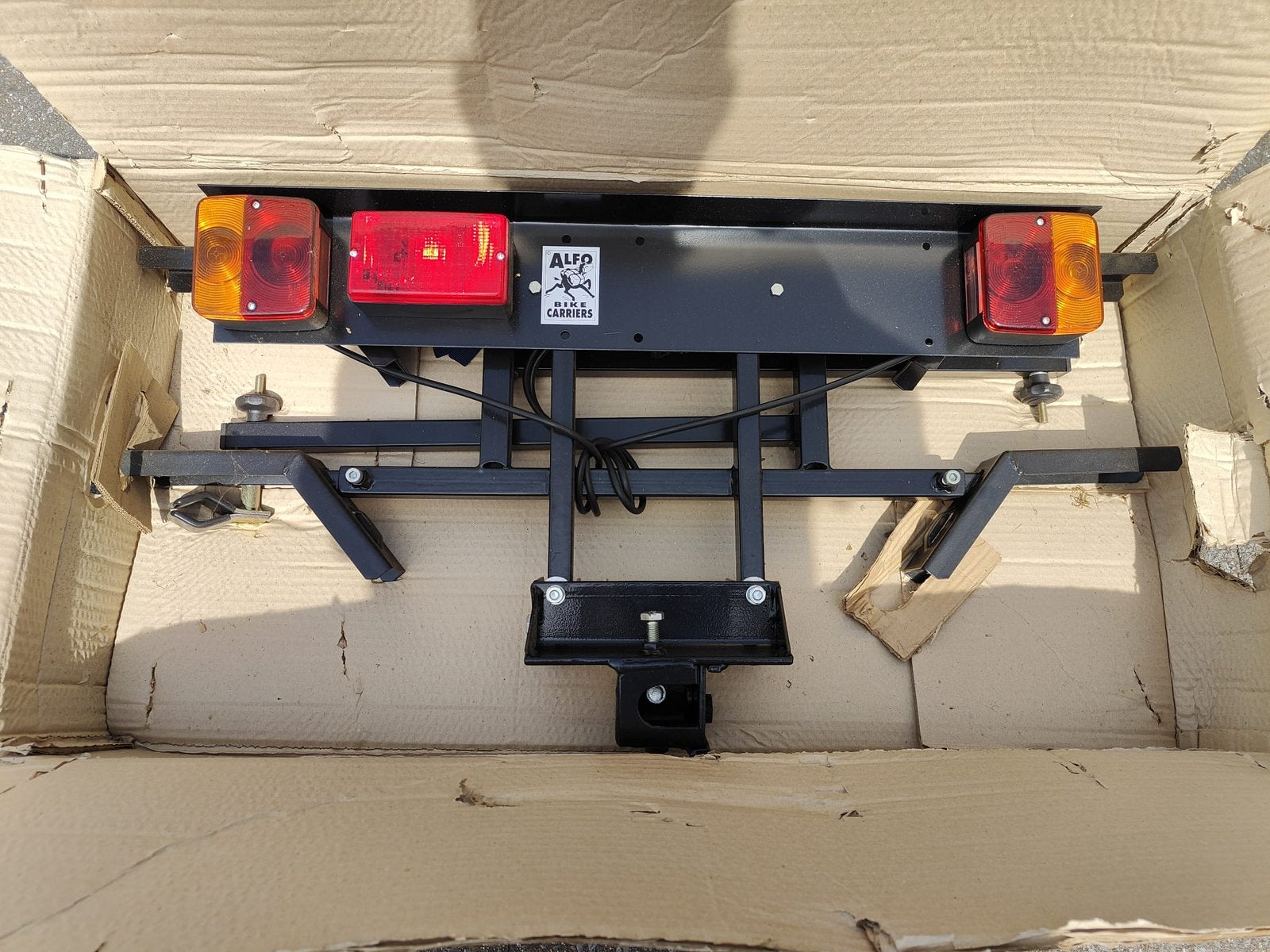 NIEUWE FIETSDRAGER VOOR OP DE TREKHAAK VOOR 2 FIETSEN, Auto diversen, Fietsendragers, Ophalen, 2 fietsen, Nieuw, Trekhaakdrager