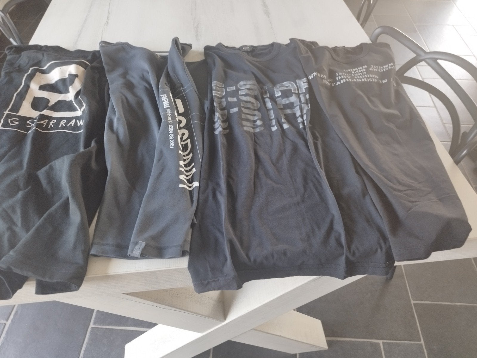 lot de vêtements pour hommes 4 pièces, Sans marque, Tour de cou 43/44 (XL), Brun, Enlèvement
