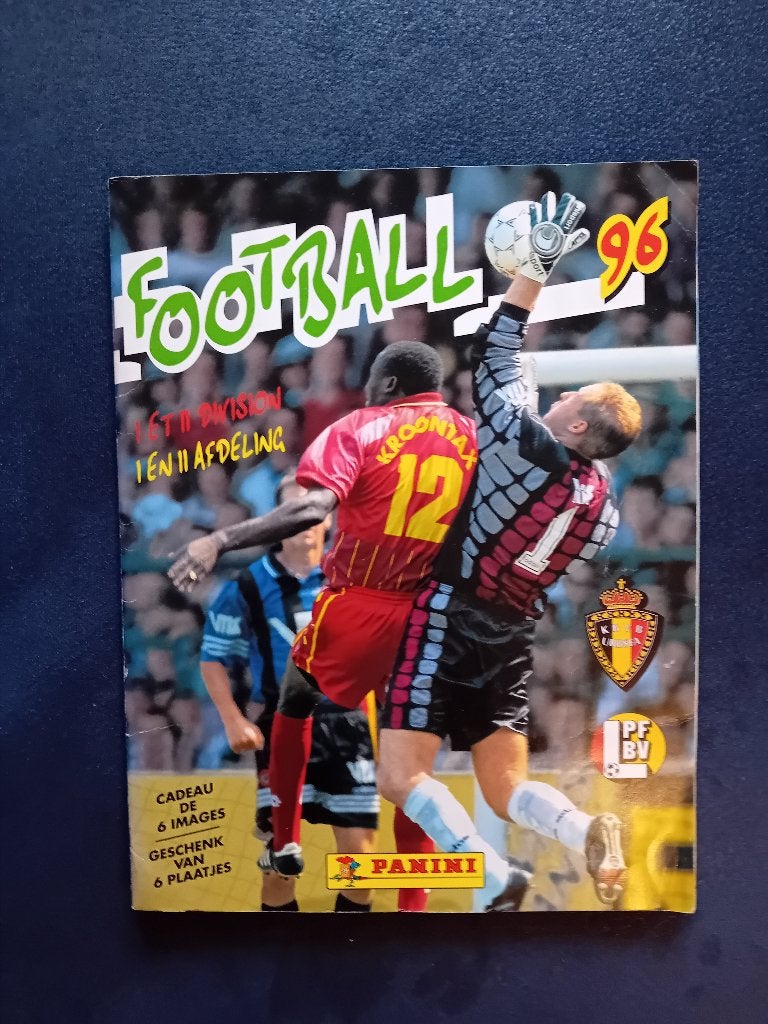 panini stickerboek Football 96, Enlèvement ou Envoi, Comme neuf, Image