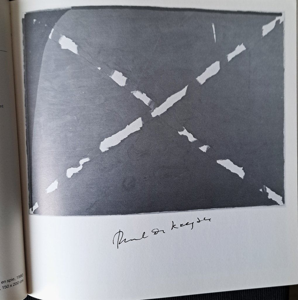 Uit 1983 4x ORIGINEEL GESIGNEERD o.a. Raoul De Keyser !!, Ophalen of Verzenden, Zo goed als nieuw, Diverse Auteurs, Schilder- en Tekenkunst