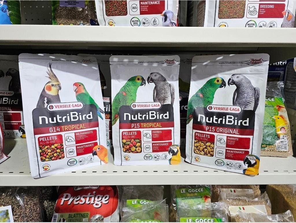 Nutribird P15 original 1kg - Granulés extrudés, Perroquet