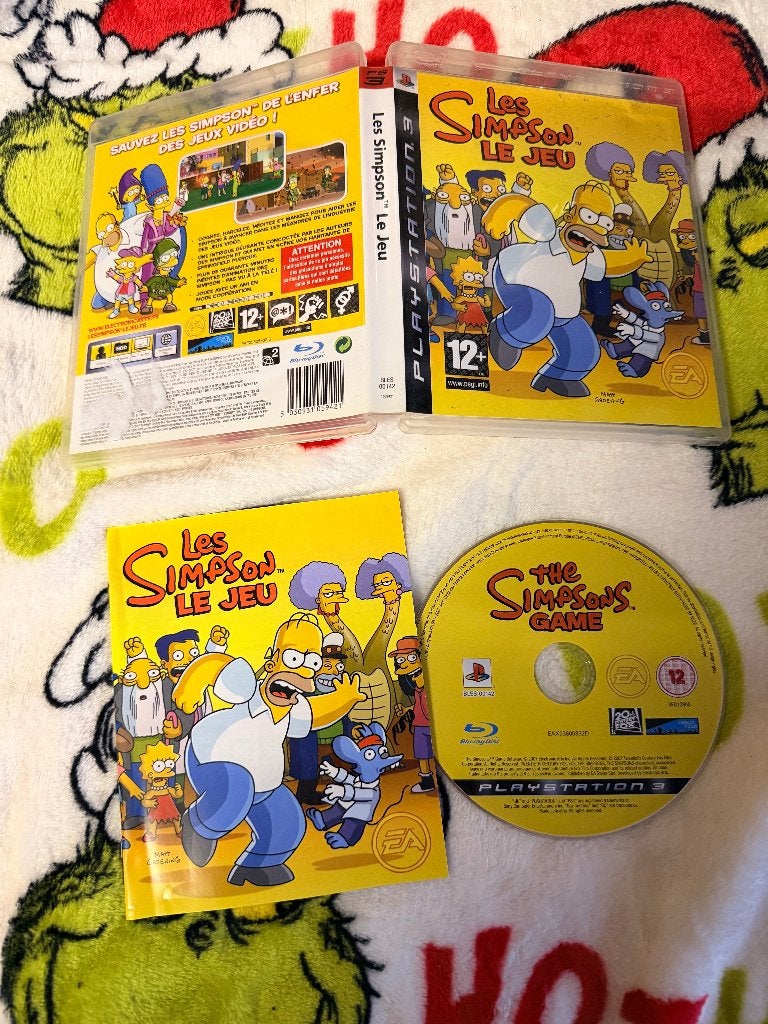 Playstation 3 : Les simpson le jeu, Consoles de jeu & Jeux vidéo, Enlèvement ou Envoi