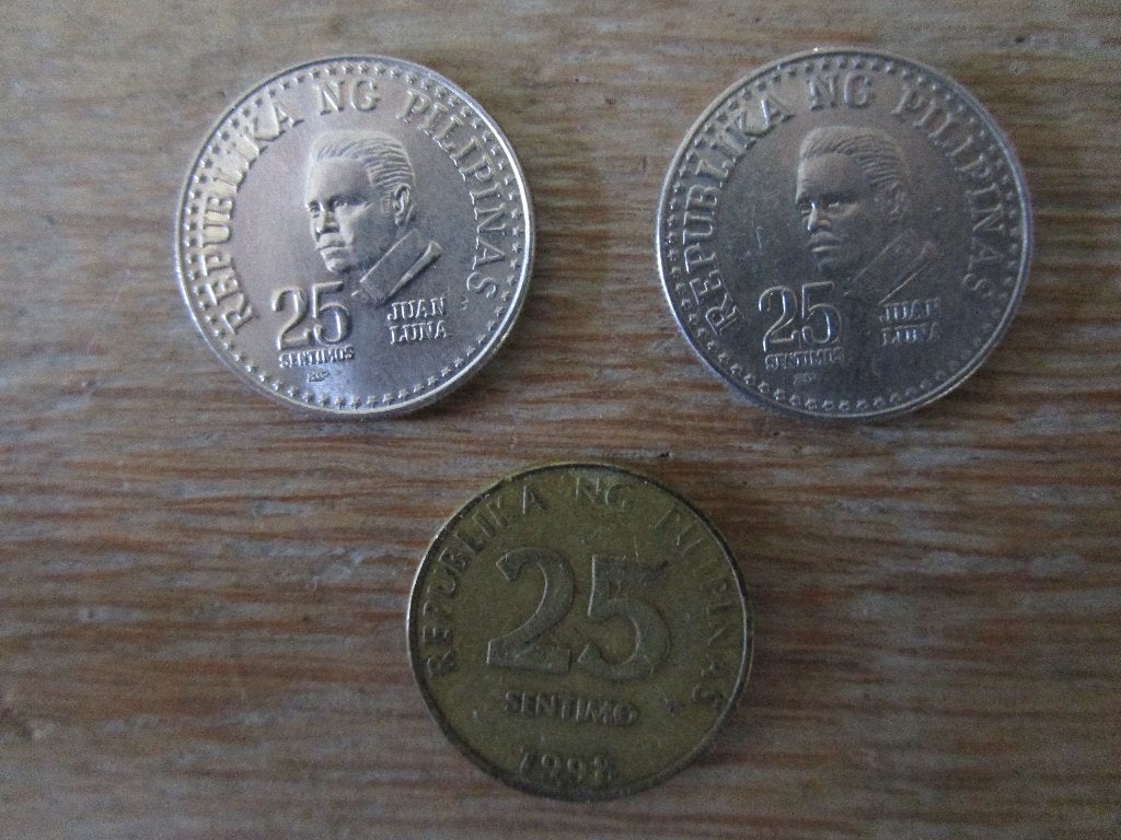7 munten Filipijnen, Ophalen of Verzenden, Losse munt