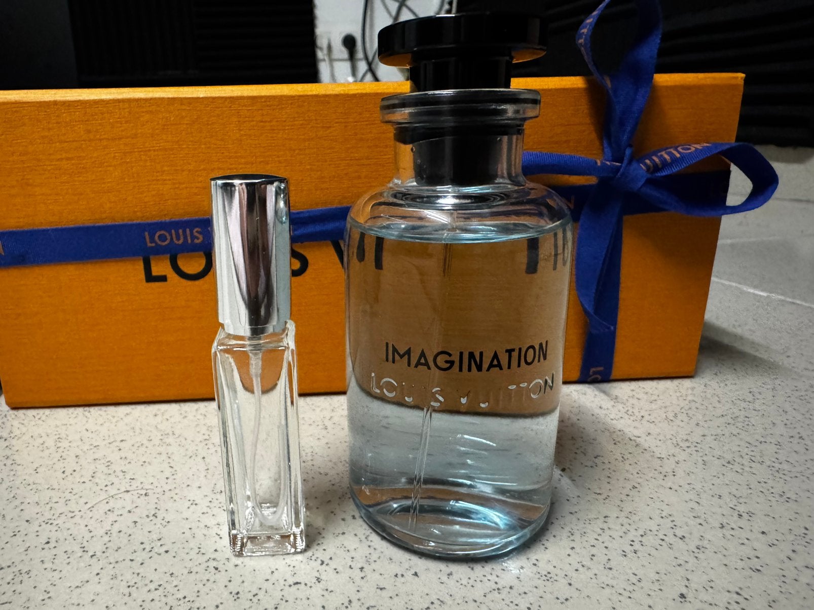 Louis Vuitton imagination 10ml, Handtassen en Accessoires, Uiterlijk | Parfum, Ophalen of Verzenden, Nieuw