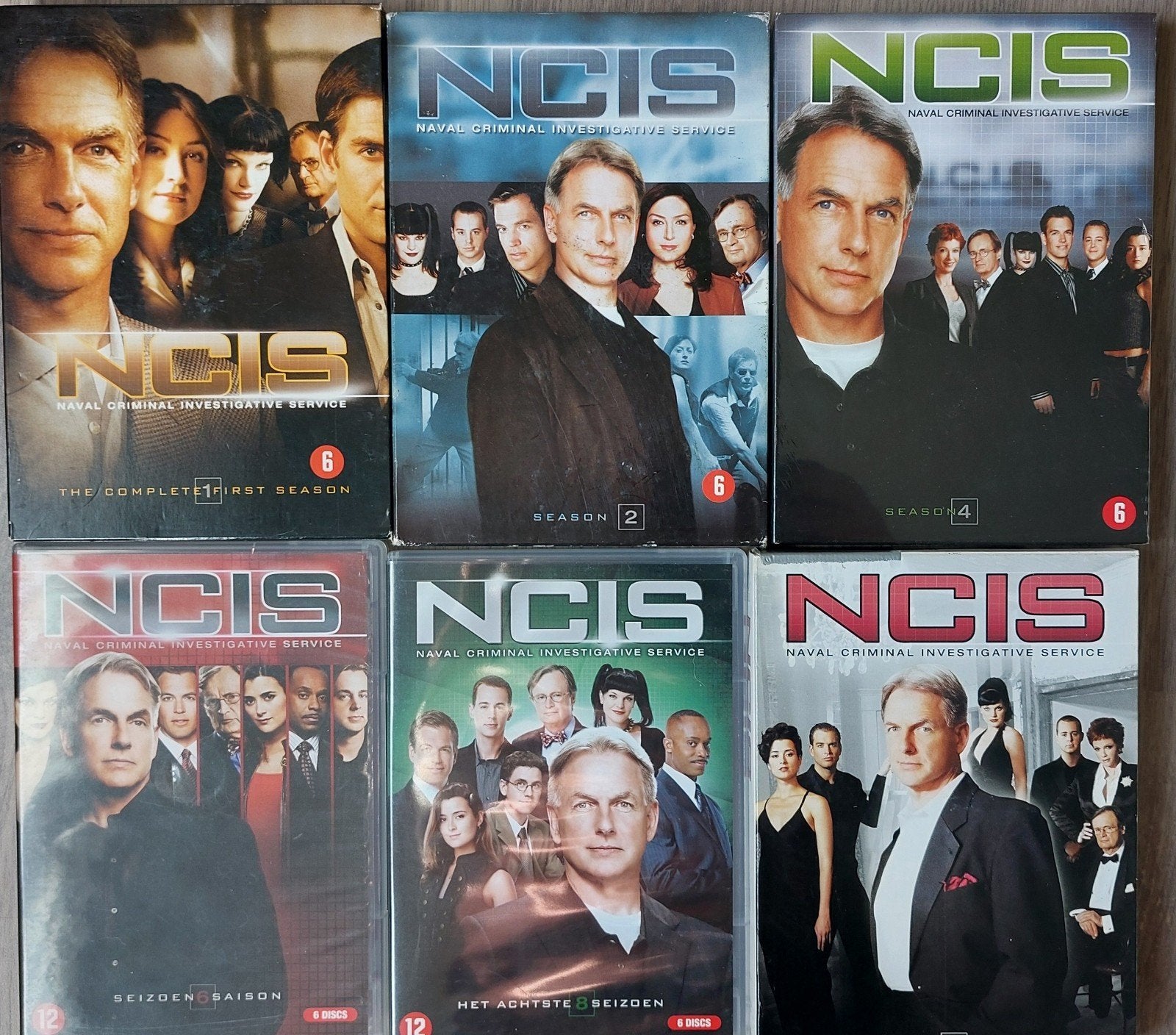 NCIS - 3 euro/seizoen, Cd's en Dvd's, Ophalen