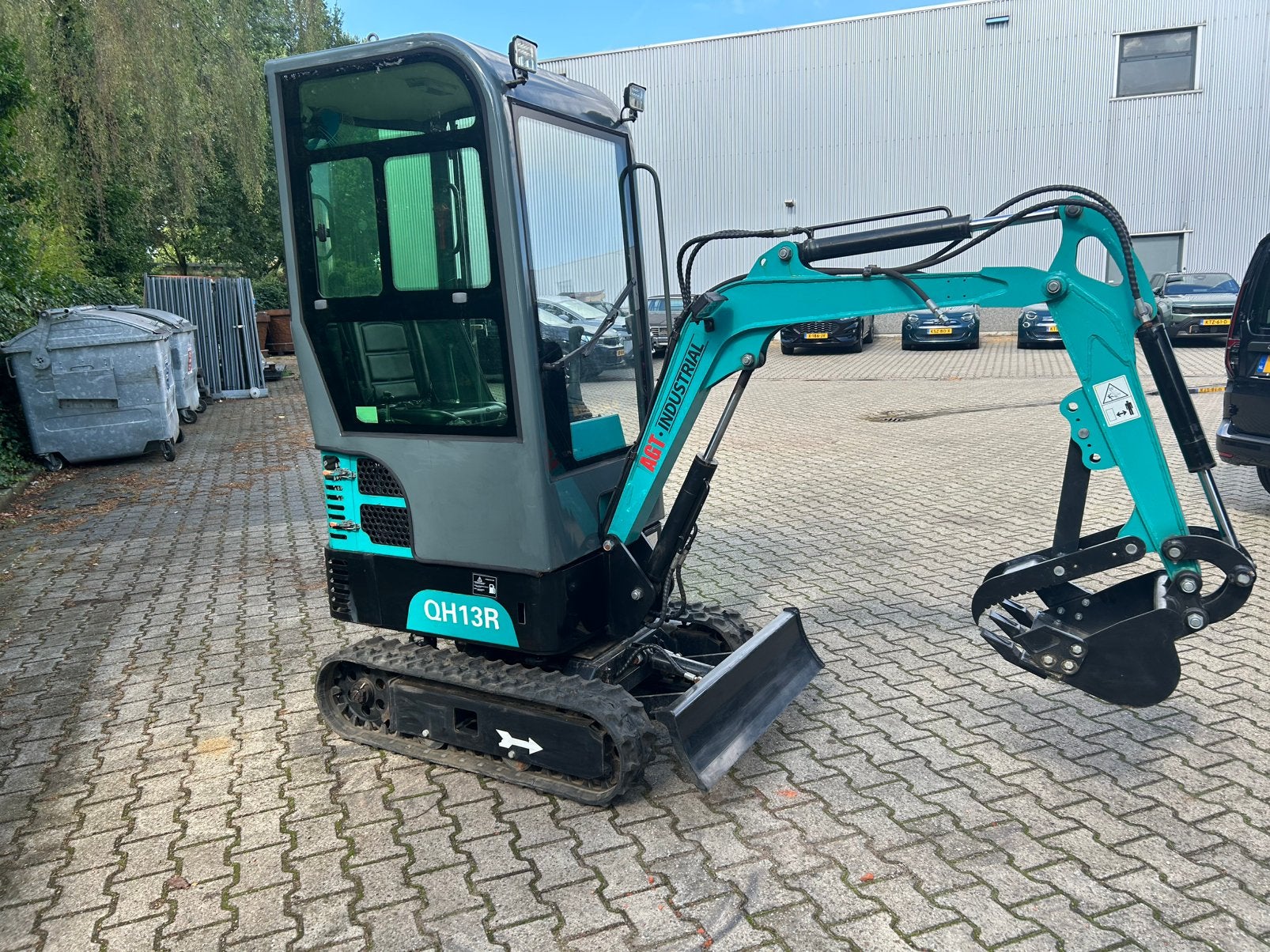 AGT QH13R minigraafmachine, Enlèvement