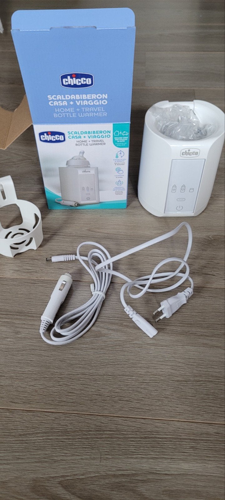 Chauffe biberon chicco neuf utilisé 2,3 x + allumé cigare, Enlèvement