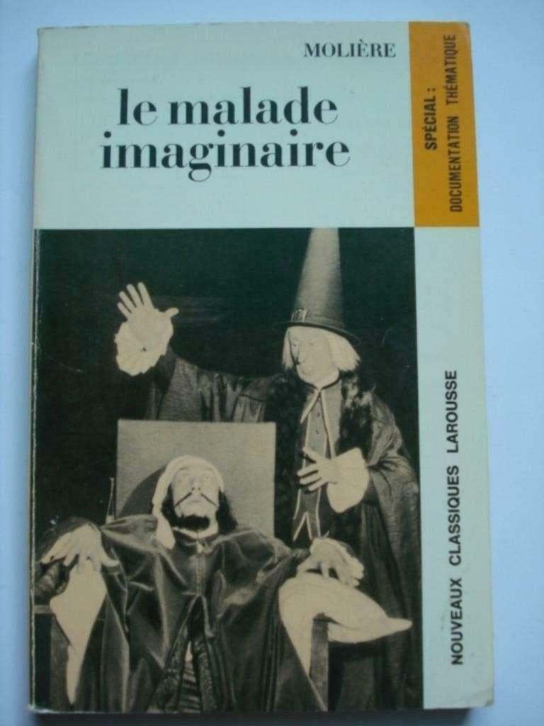 12. Molière Le Malade imaginaire Classiques Larousse 1970, Jean-Baptiste Poquelin, Utilisé, Europe autre, Envoi