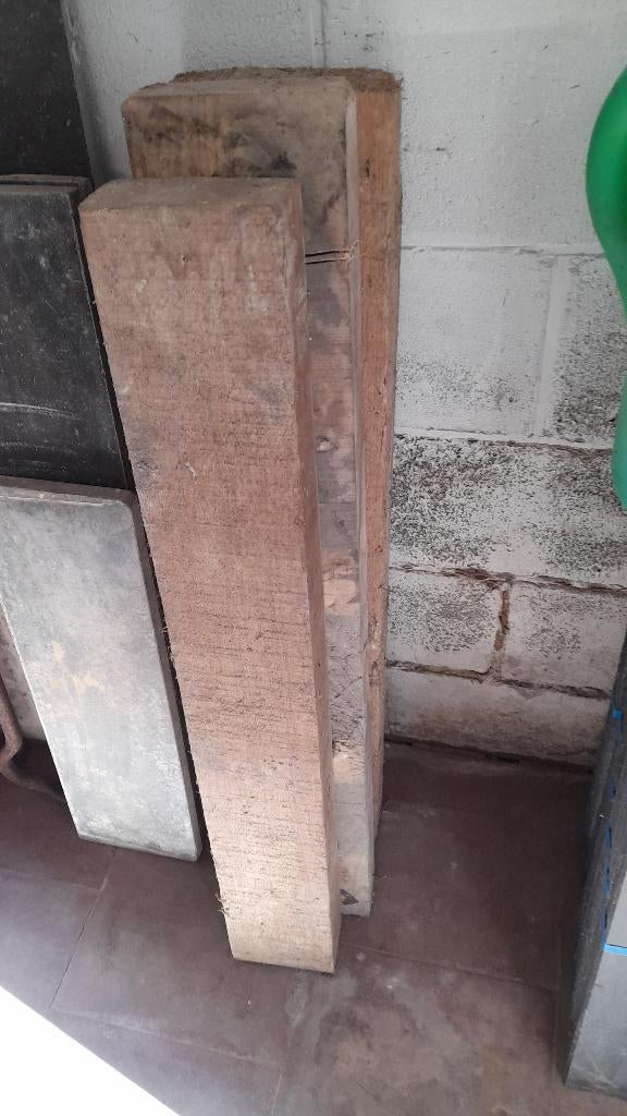 Madrier, Ophalen, Gebruikt, Steigerhout, 50 mm of meer