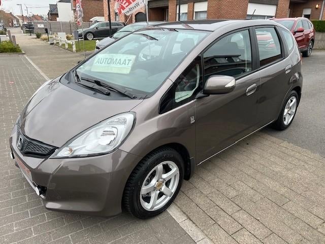 HONDA JAZZ 1.4i AUTOMAAT PDC, Auto's, Honda, Euro 5, Zwart, Bedrijf, 5 deurs