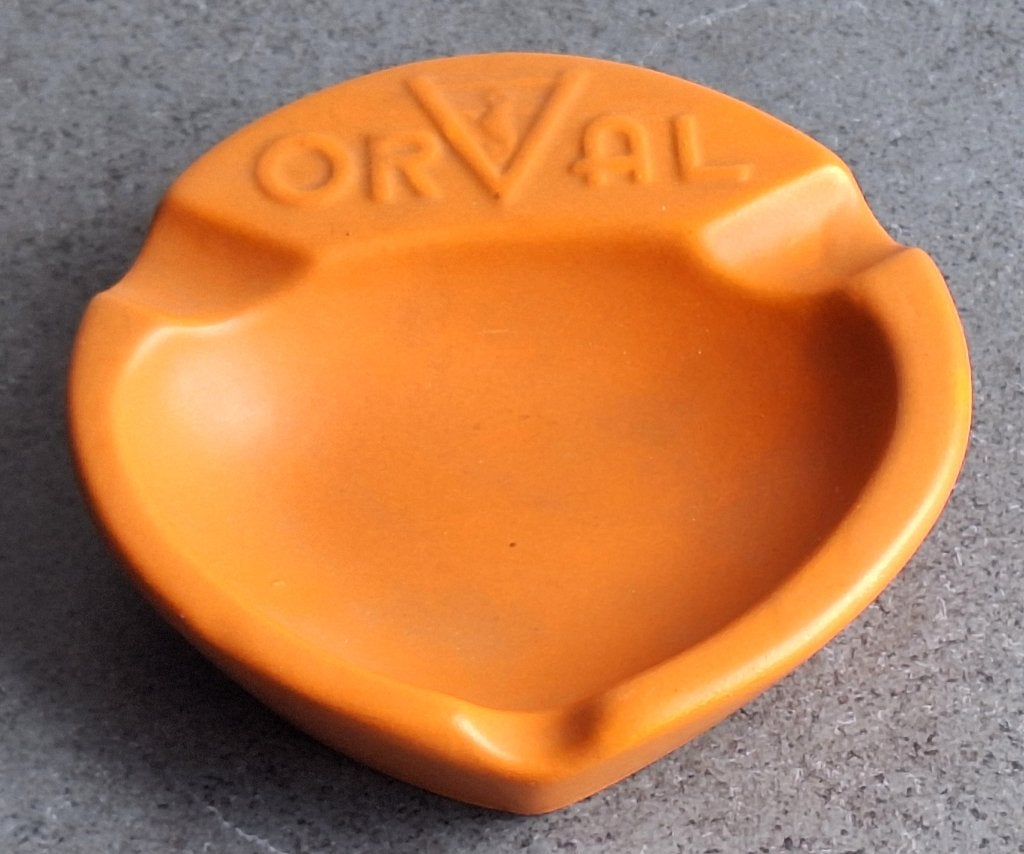 Beau ancien cendrier Orval bon état, Collections, Enlèvement ou Envoi, Comme neuf, Autres types, Autres marques