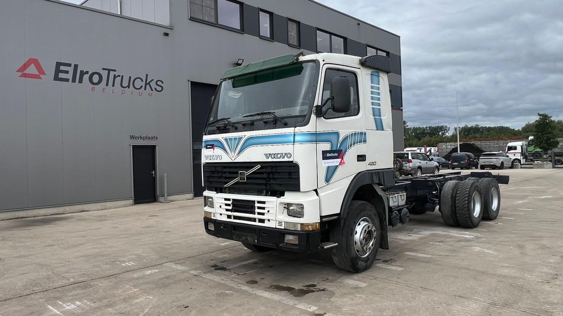 Volvo FH 12.420 (LAMES / STEEL SUSP / BOITE MANUELLE / MANUA, Autos, Camions, Entreprise, Achat, ABS, Vitres électriques, Phares antibrouillard