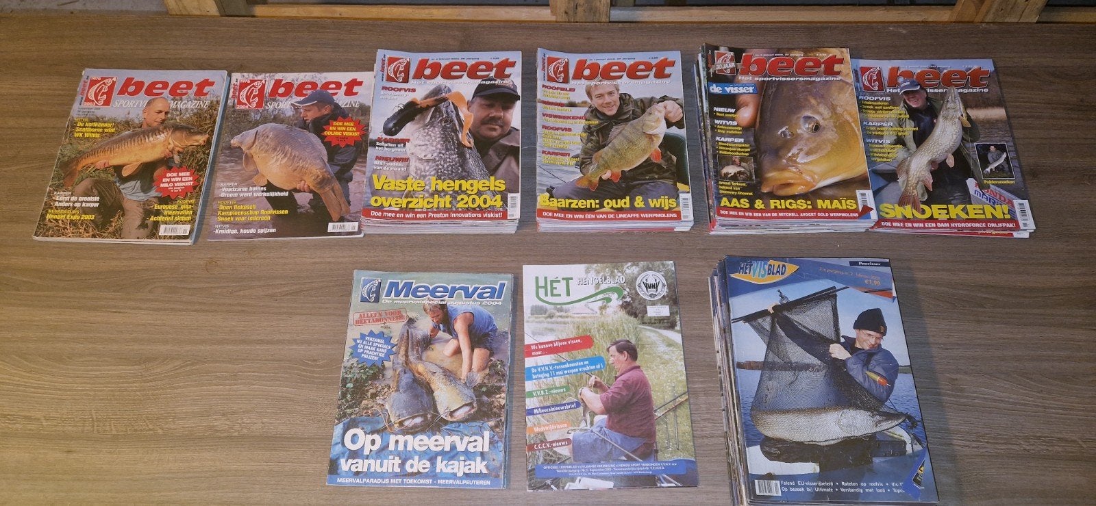 hengelsport magzines beet , het visblad, Enlèvement