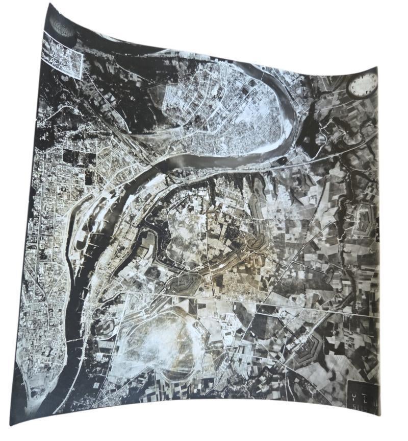 duitse ww2 luchtfoto denk Rusland ongeveer 30x30 cm, Ophalen of Verzenden