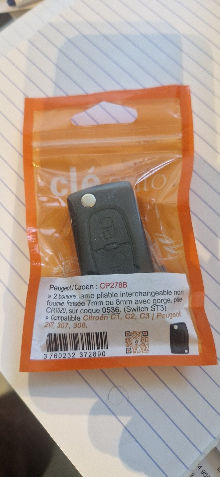 Telecommande voiture, Enlèvement