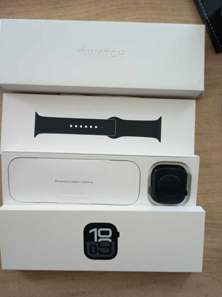 Apple watch serie 10 46 mm black M/L Gps, Ophalen, GPS, Android