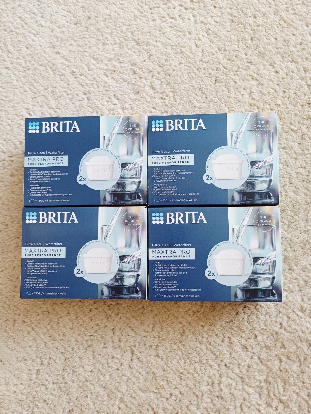 Filtre à eau BRITA MAXTRA PRO Pure Performance - 4 pièces, Maison & Meubles, Lampes | Lampes en vrac, Enlèvement ou Envoi