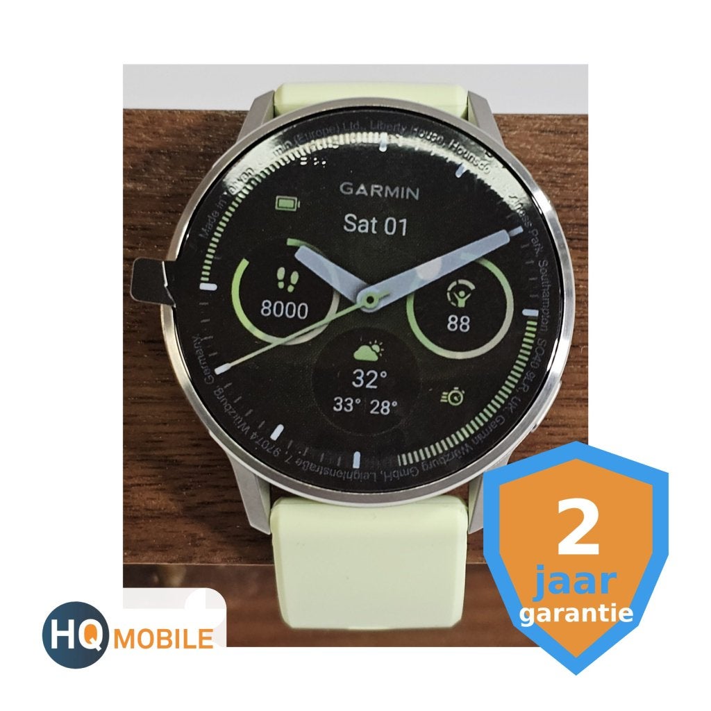 Garmin Venu 4 -45mm- Zilver - Geel | Retourdeal, Niet ingevuld, Niet ingevuld, Niet ingevuld