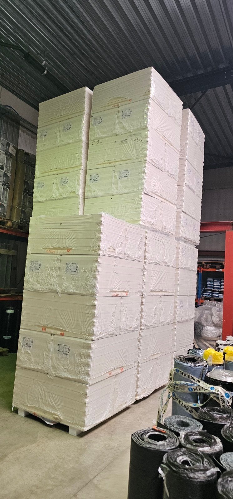 ISOLATIE 10 CM MET ALUMINIUM. TAND EN GROEF A KEUZE, Enlèvement