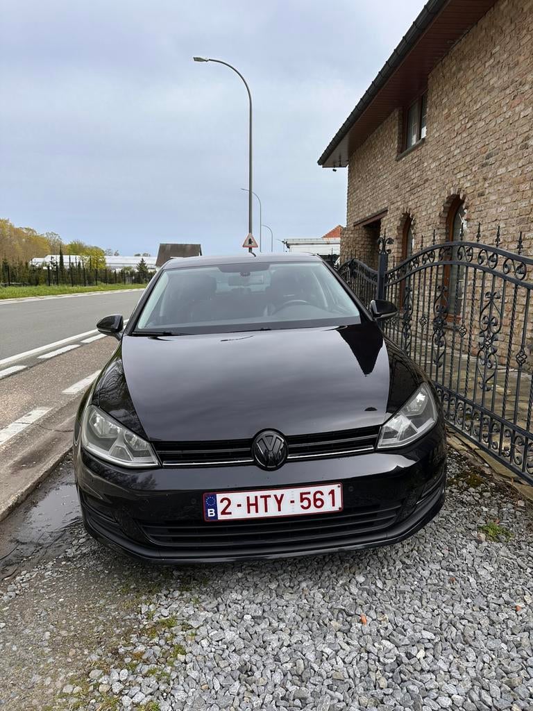 VW Golf 7 DSG – Automaat – Zwart – Direct beschikbaar, Auto's, Euro 5, Zwart, 4 cilinders, Zwart