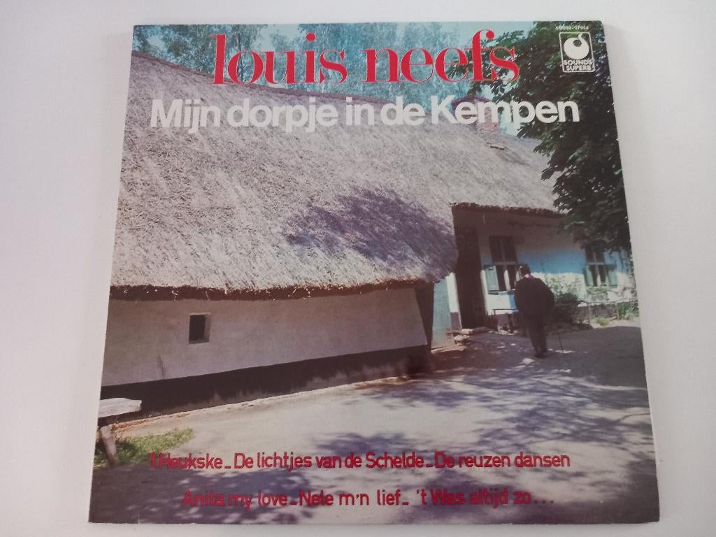 Vinyl LP Louis Neefs Mijn dorpje in de Kempen hits Schlager, Ophalen of Verzenden, 12 inch, Levenslied of Smartlap