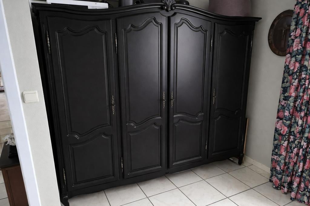 Bretoense eiken slaapkamer zwart kleur, Ophalen