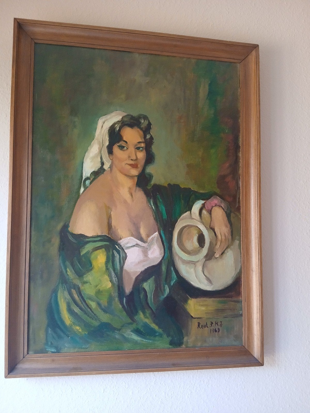 schilderij, Antiek en Kunst, Ophalen of Verzenden