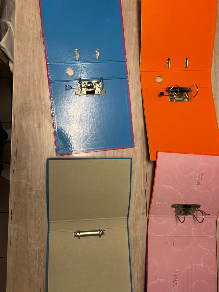 mappen., Diversen, Schoolbenodigdheden, Zo goed als nieuw, Ophalen