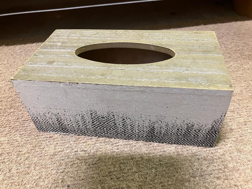 Houten doos voor tissues / zakdoeken, Huis en Inrichting, Ophalen of Verzenden