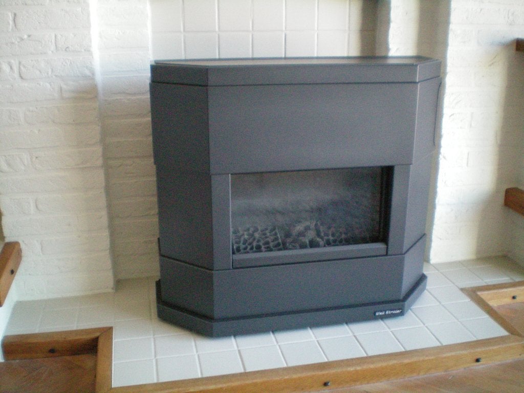 kachel, Huis en Inrichting, Kachels, Ophalen, Gas, Zo goed als nieuw, Vrijstaand