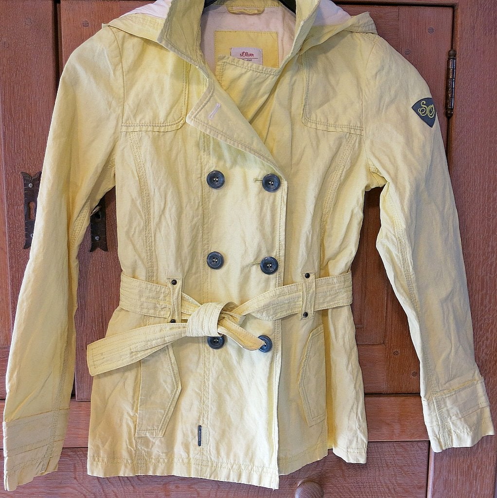 Veste imperméable S'Oliver,12 ans (152), état neuf, Enfants & Bébés, S'Oliver, Enlèvement ou Envoi, Comme neuf, Fille