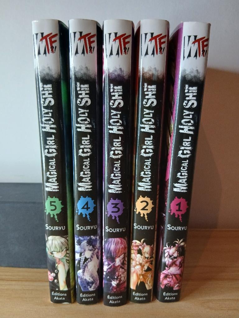 Lot mangas Magical Girl Holy Shit 1-5 – manga horreur, Neuf, Souryu, Enlèvement, Comics