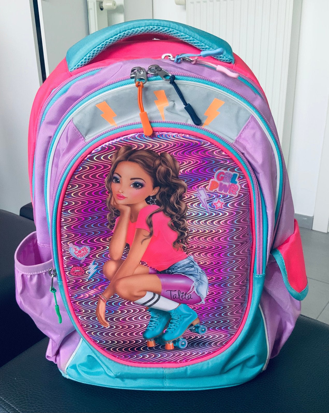 Lichtgewicht rugzak/boekentas van TopModel., Handtassen en Accessoires, Tassen | Schooltassen, Ophalen of Verzenden, Gebruikt