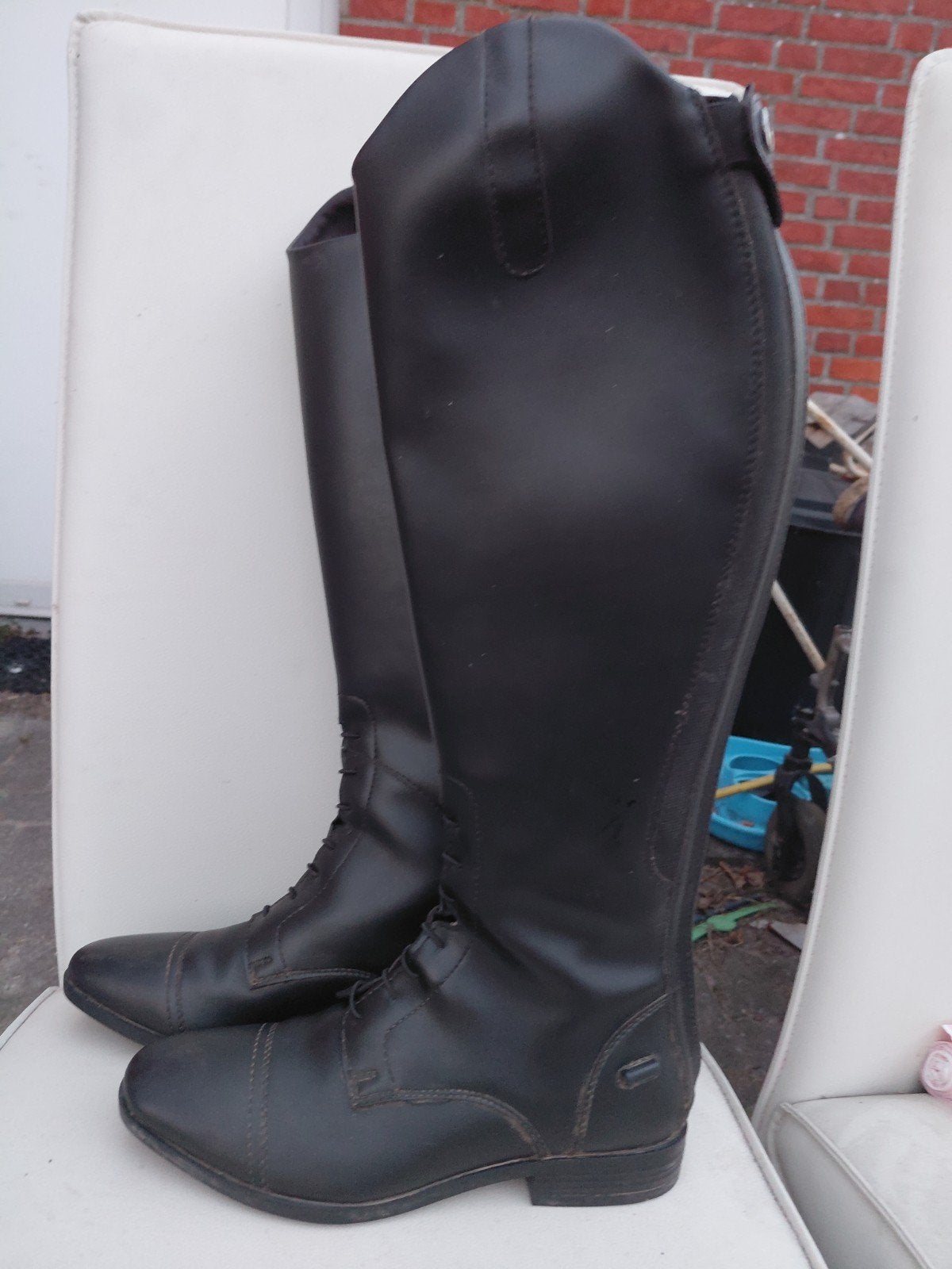 Paardrijlaarzen maat 38, Dieren en Toebehoren, Paardrijkleding, Ritssluiting, Ophalen of Verzenden, Zo goed als nieuw, Veelzijdigheid