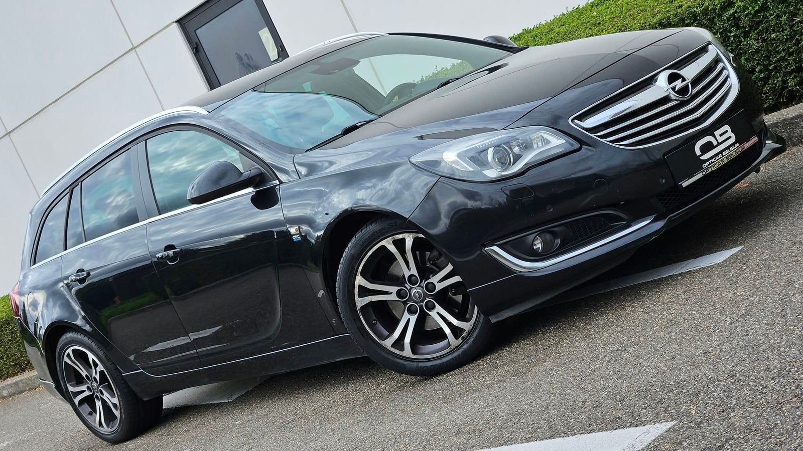 Opel Insignia OPC Line 1 eigen Carpass, Euro 5, Blauw, Leder, Bedrijf
