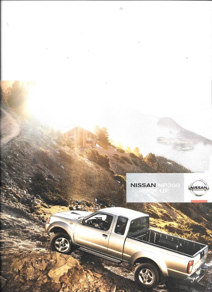 NISSAN NP300  PICK-UP, Boeken, Auto's | Folders en Tijdschriften, Ophalen of Verzenden, Zo goed als nieuw, Nissan