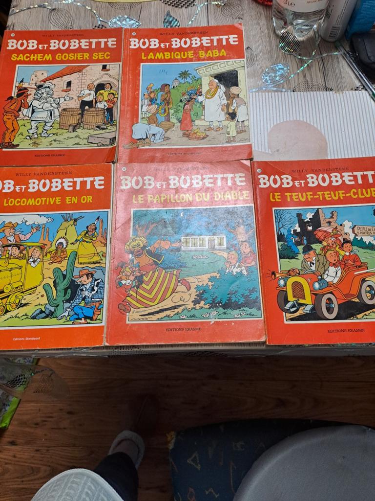 Lot de 5 BD'S Bob et bobette, Livres, BD, Enlèvement ou Envoi