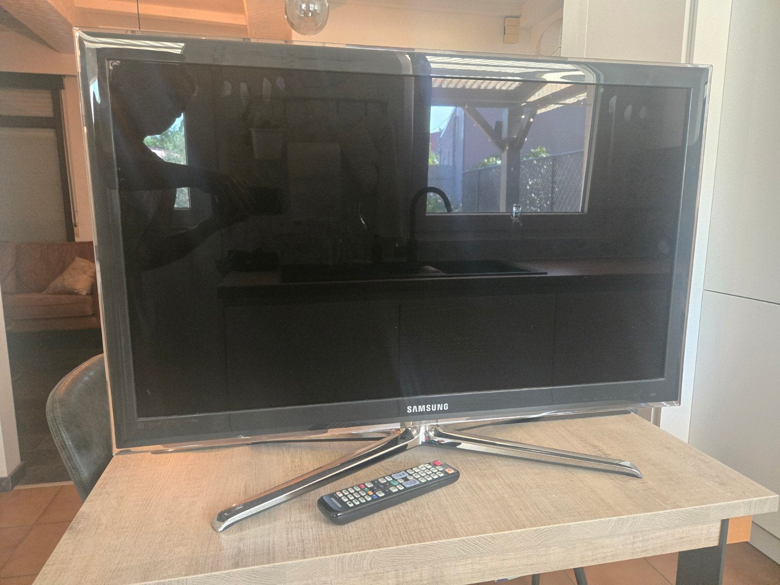 Samsung TV met afstandsbediening, Audio, Tv en Foto, Televisies, Ophalen, Samsung