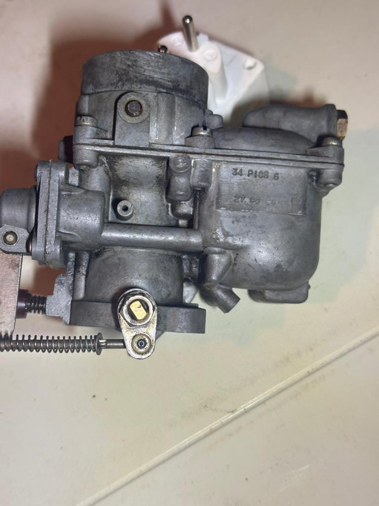 2cv carburateur, Ophalen