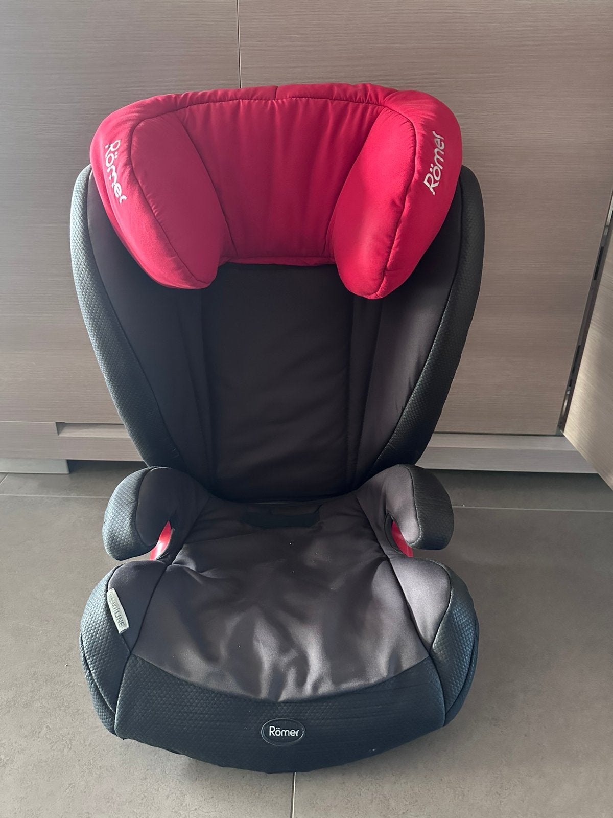 Autostoel 15-36kg, Kinderen en Baby's, Ophalen, Romer, Autogordel of Isofix, Gebruikt