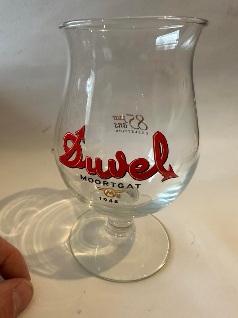 Duvel glazen / glas, Ophalen of Verzenden, Zo goed als nieuw, Duvel