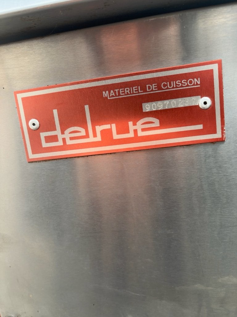 Friteuse professionnel delrue 3 bac au gaz, Articles professionnels, Enlèvement ou Envoi, Utilisé, Cuisinière, Friteuse et Grils