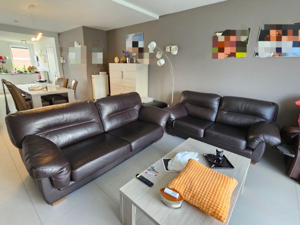 Fauteuil en cuir, Huis en Inrichting, Zetels | Complete zithoeken, Leer, Ophalen