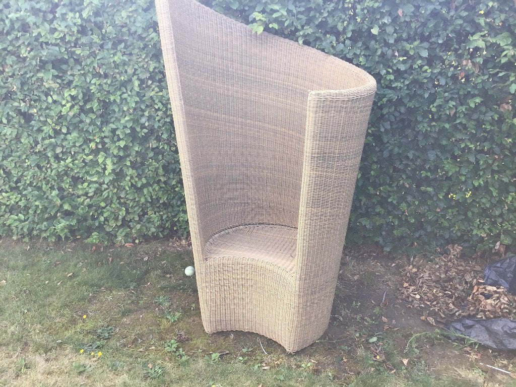 Tuinstoel  exclusief model te koop, Ophalen, Gebruikt, Rotan