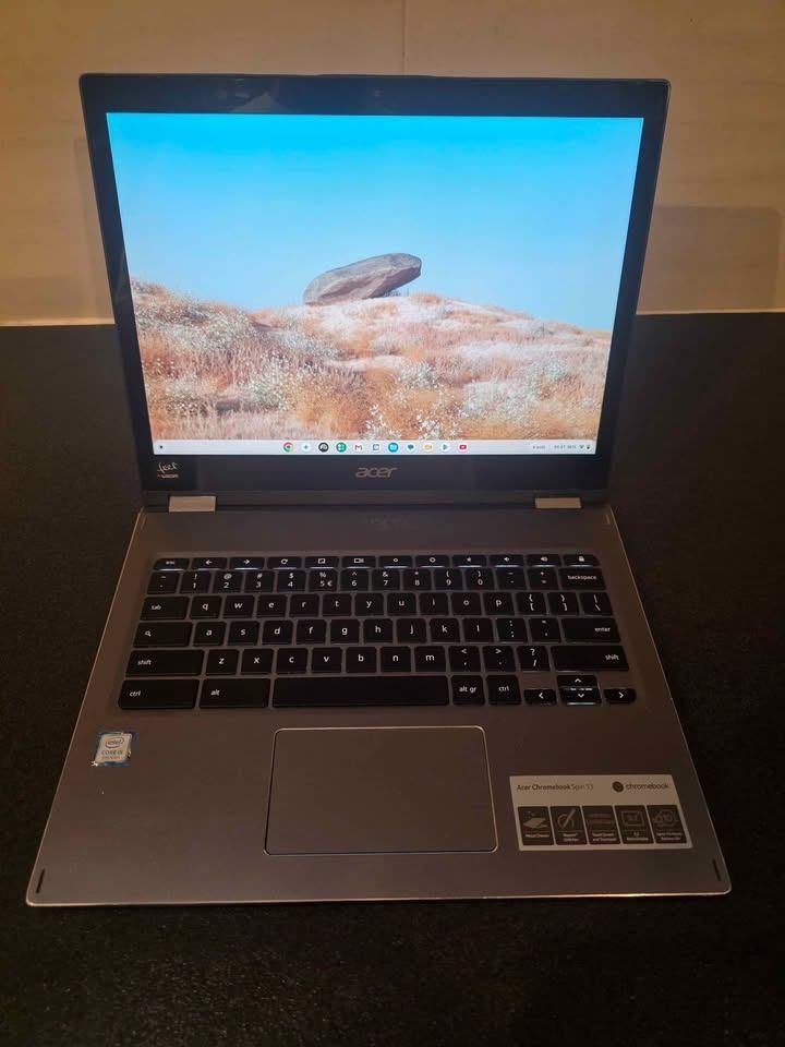 Acer Chromebook Spin 13 - Core i5 8e gén 8gb ram 64 gb eMMC, Computers en Software, 14 inch, Gebruikt, 8 GB, Touchscreen
