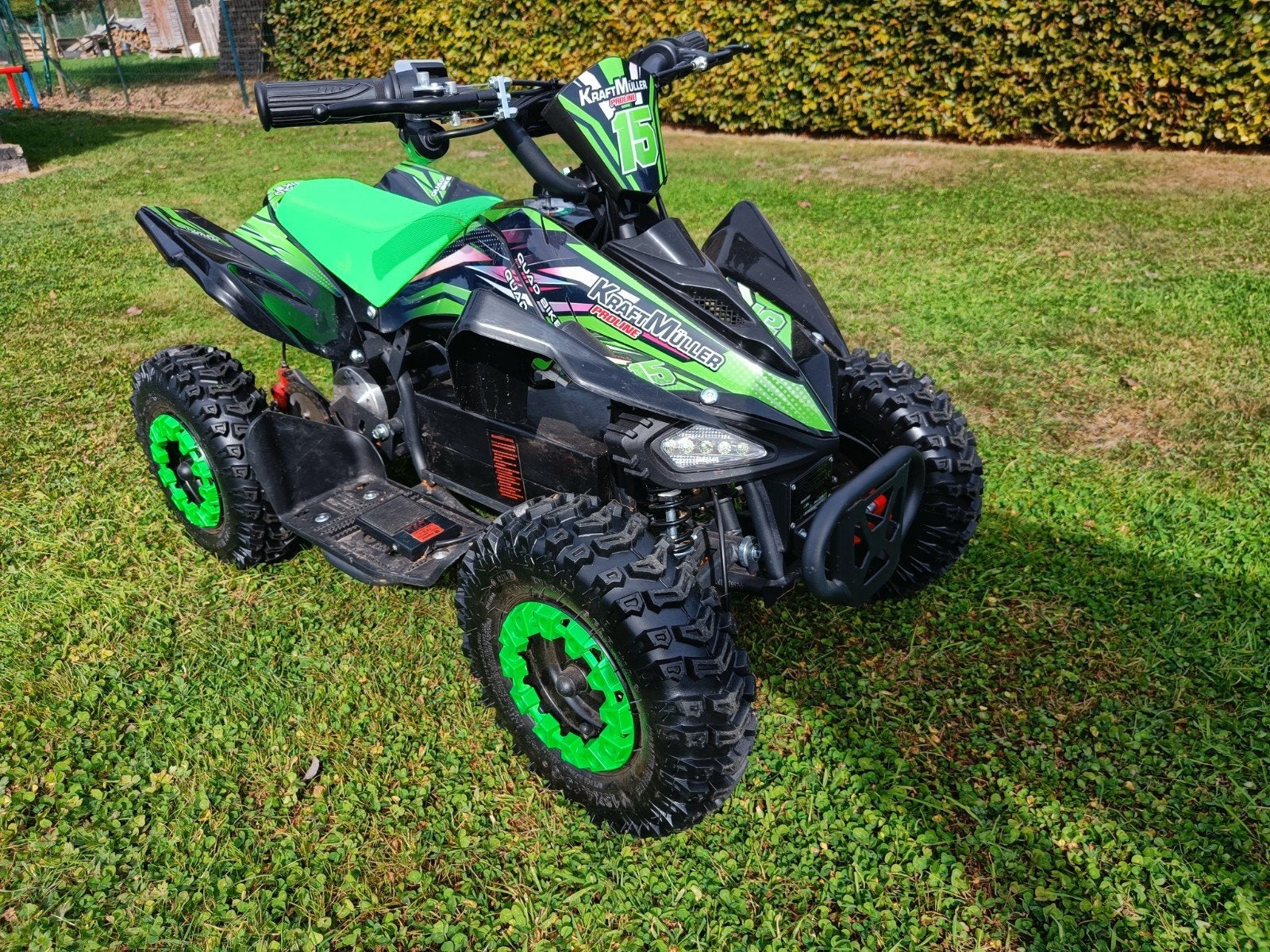 quad électrique enfant 36v 1000w, Enlèvement, Comme neuf, Frein à disque